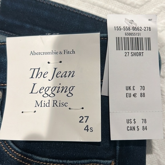 Abercrombie Mid-rise Jean Legging - Picture 4 of 4